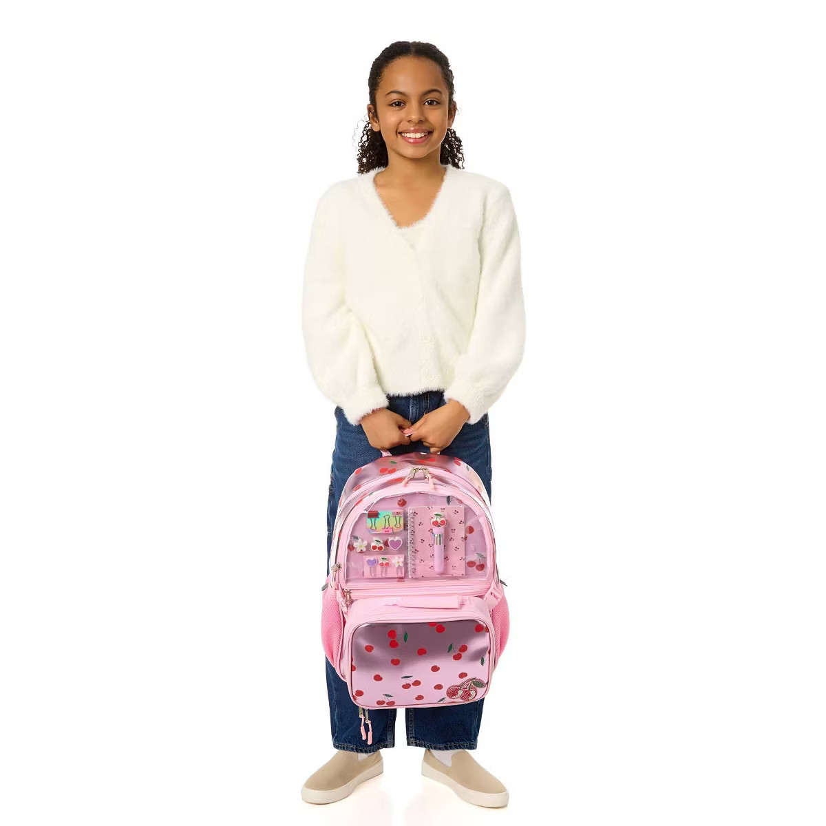 Locker Club Kids' 16L Kids Backpack with Clear Lunch Stationery | Target