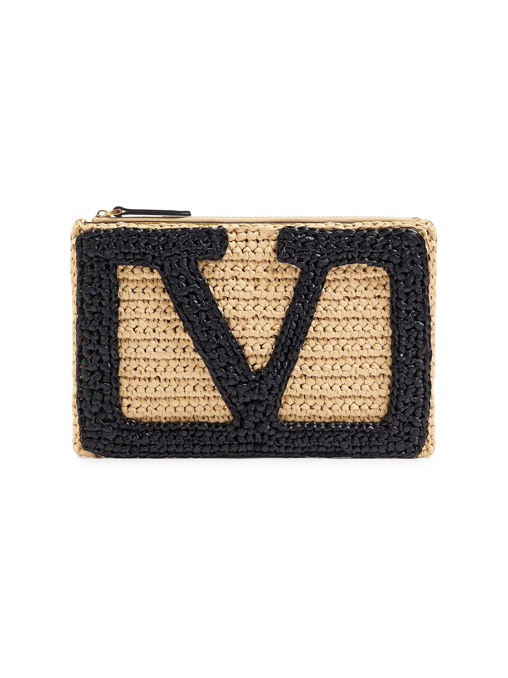 Viva Superstar Synthetic Raffia Pouch | Saks Fifth Avenue