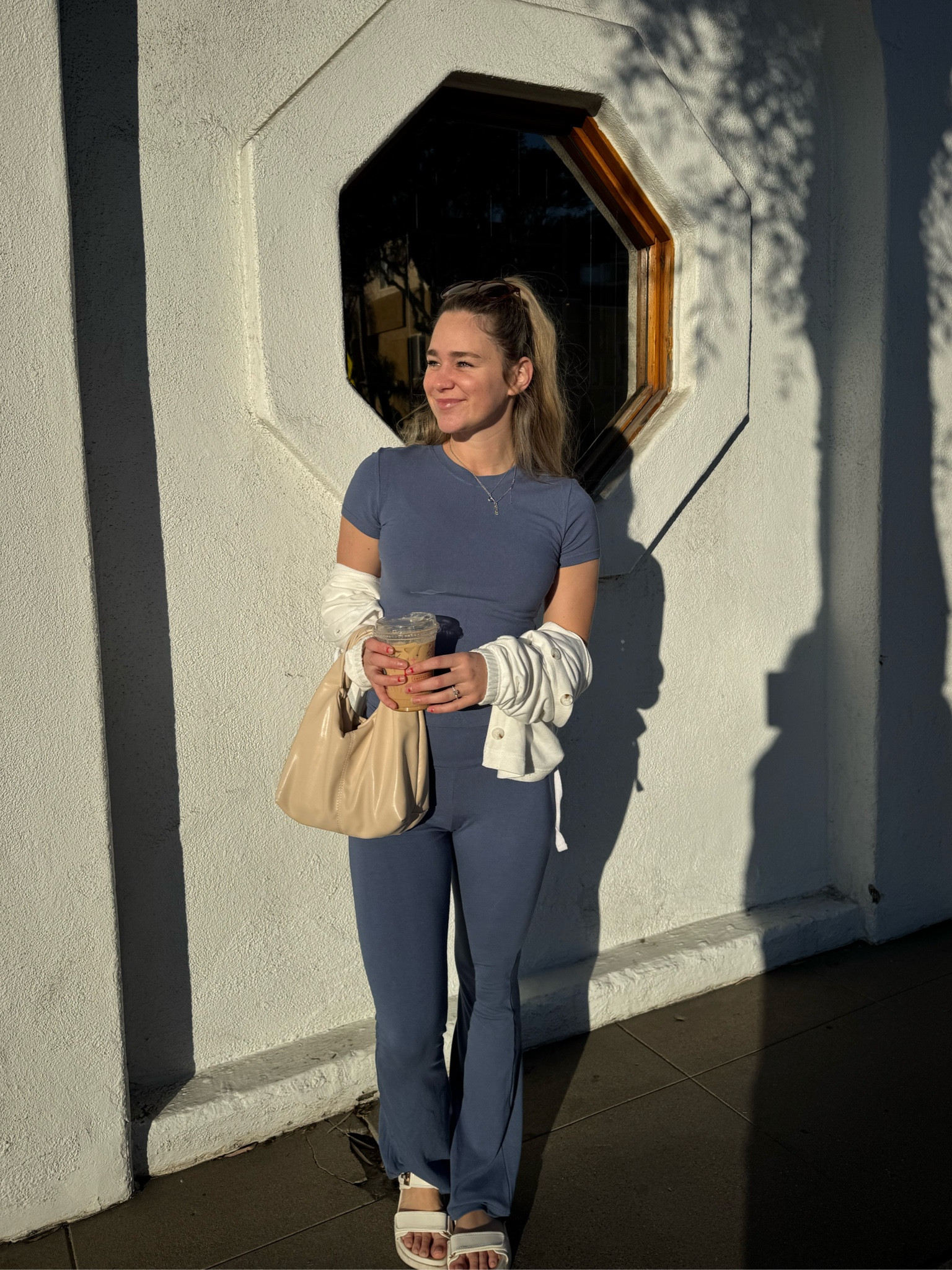 cozy coffee shop outfit