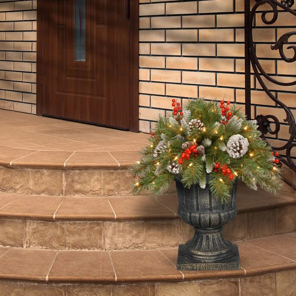 Frosted Berry Faux Cedar Plant | Wayfair North America