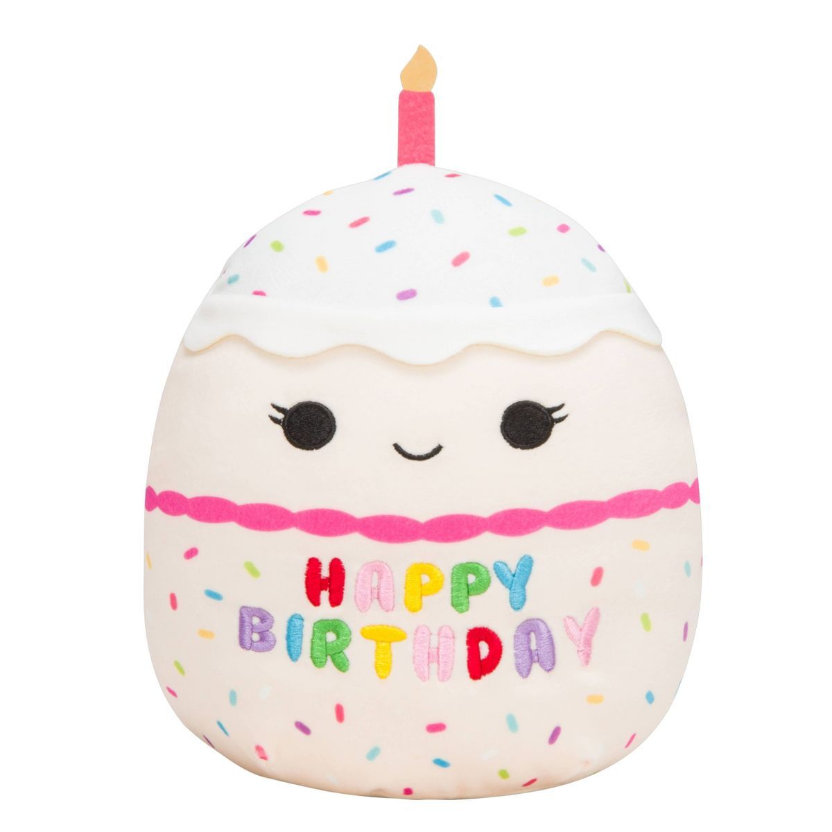 Squishmallows 14" Lyla Vanilla Cake with Candle | Target