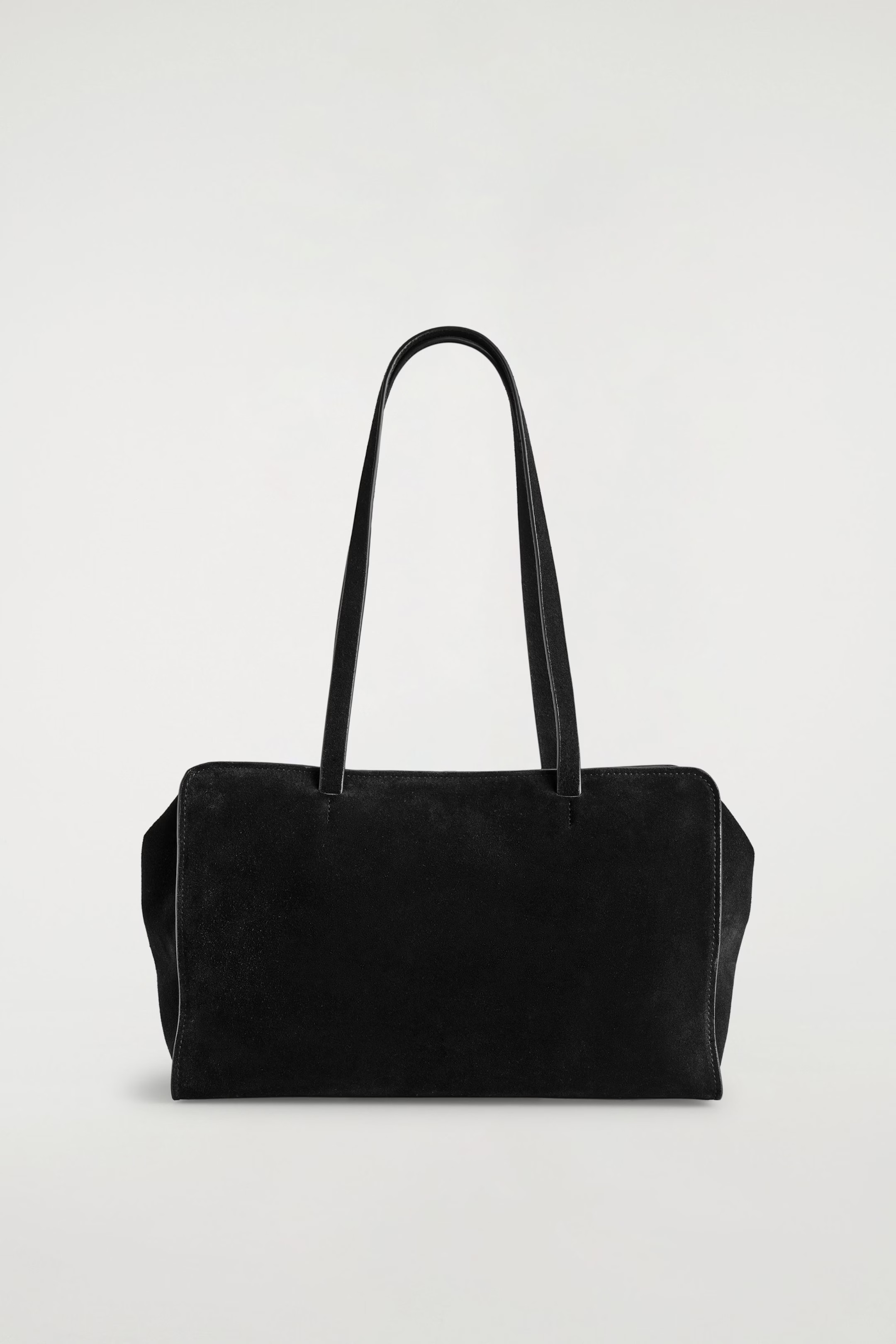 MARAIS BOWLING BAG - SUEDE - BLACK | COS US | COS (US)