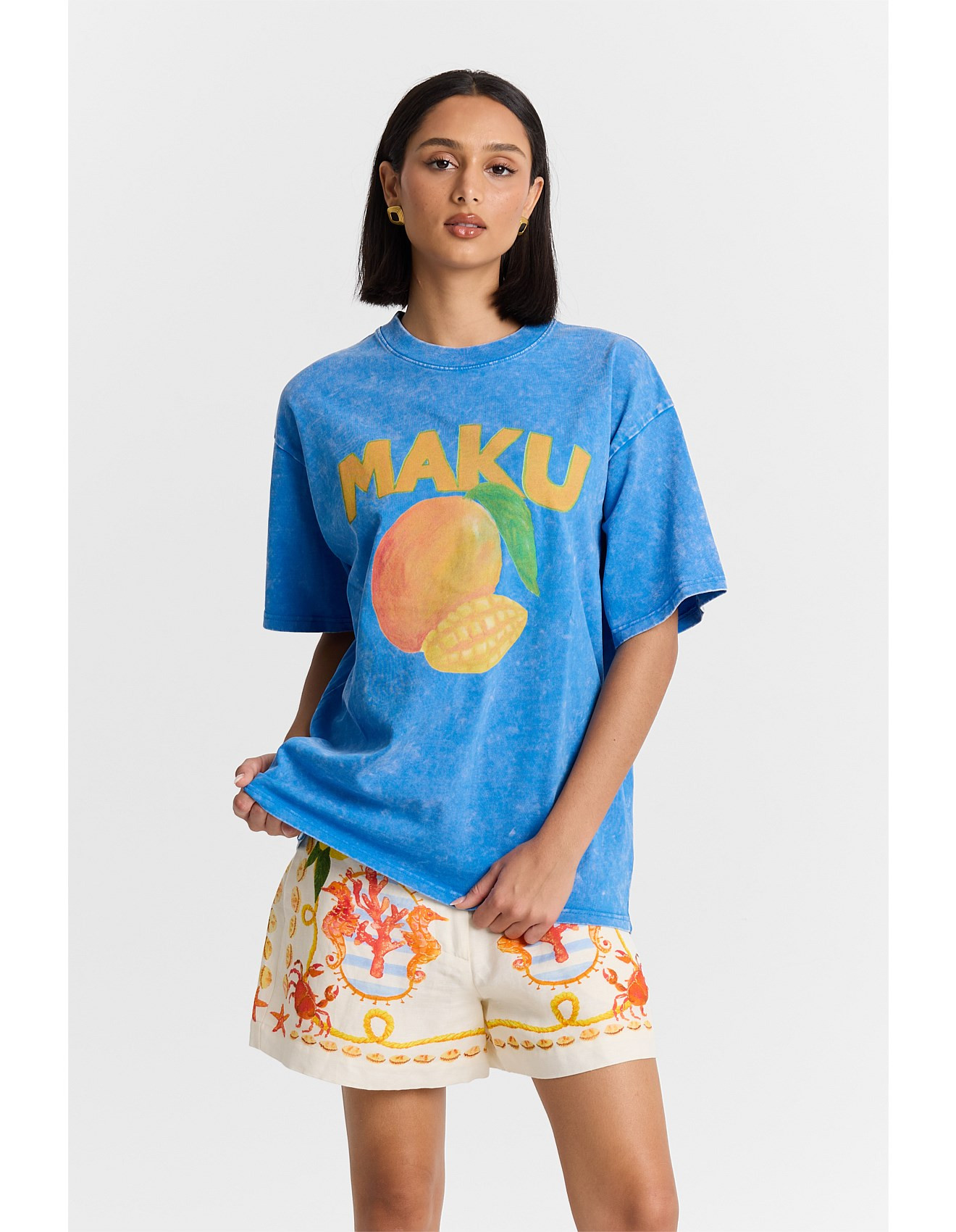 Mango Oversize T-Shirt | David Jones (Australia & New Zealand)