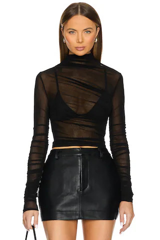 h:ours Jezel Top in Black from Revolve.com | Revolve Clothing (Global)