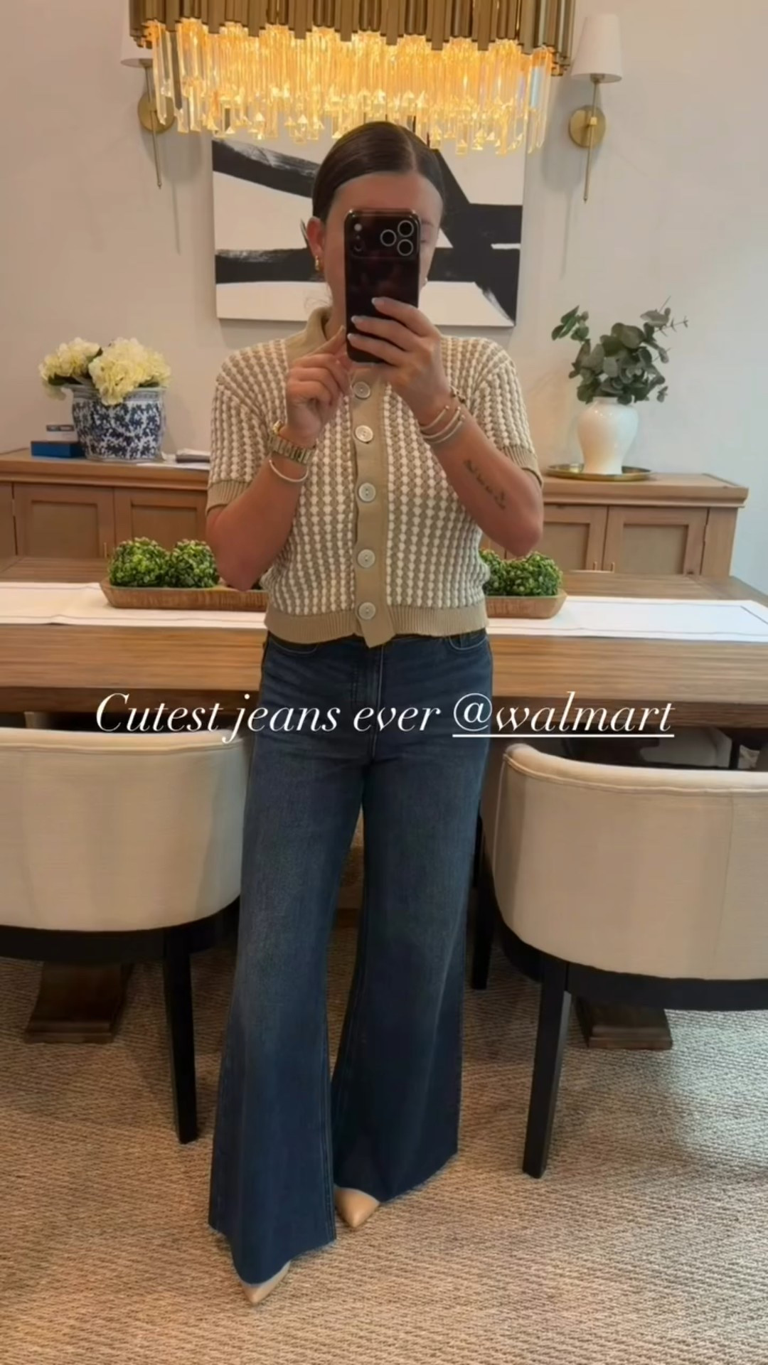 Seriously my favorite jeans that I own. From WALMART! I’m 5’0 and they were a little long on me so I just cut the bottom of them. Can be worn so many different ways from work to the weekend. 

#LTKFindsUnder50 #LTKootd #LTKWorkwear