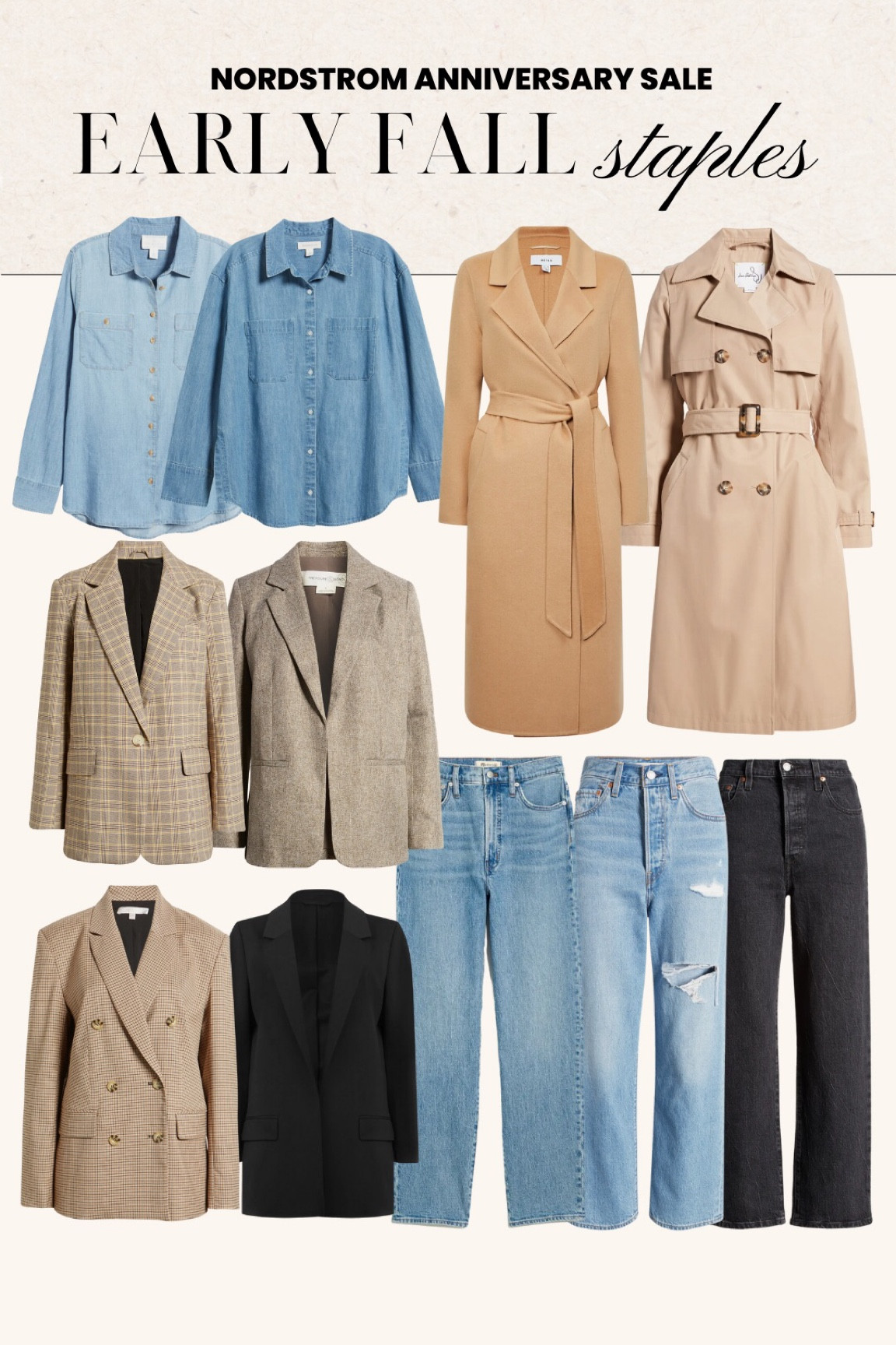 Nordstrom anniversary sale // early fall staples 

Nsale, Nsale finds, nsale fashion, Nordstrom sale, Nordstrom sale fashion, Nordstrom fashion, Nordstrom fall fashion, Nordstrom fashion staples 

#LTKsalealert #LTKSeasonal #LTKstyletip