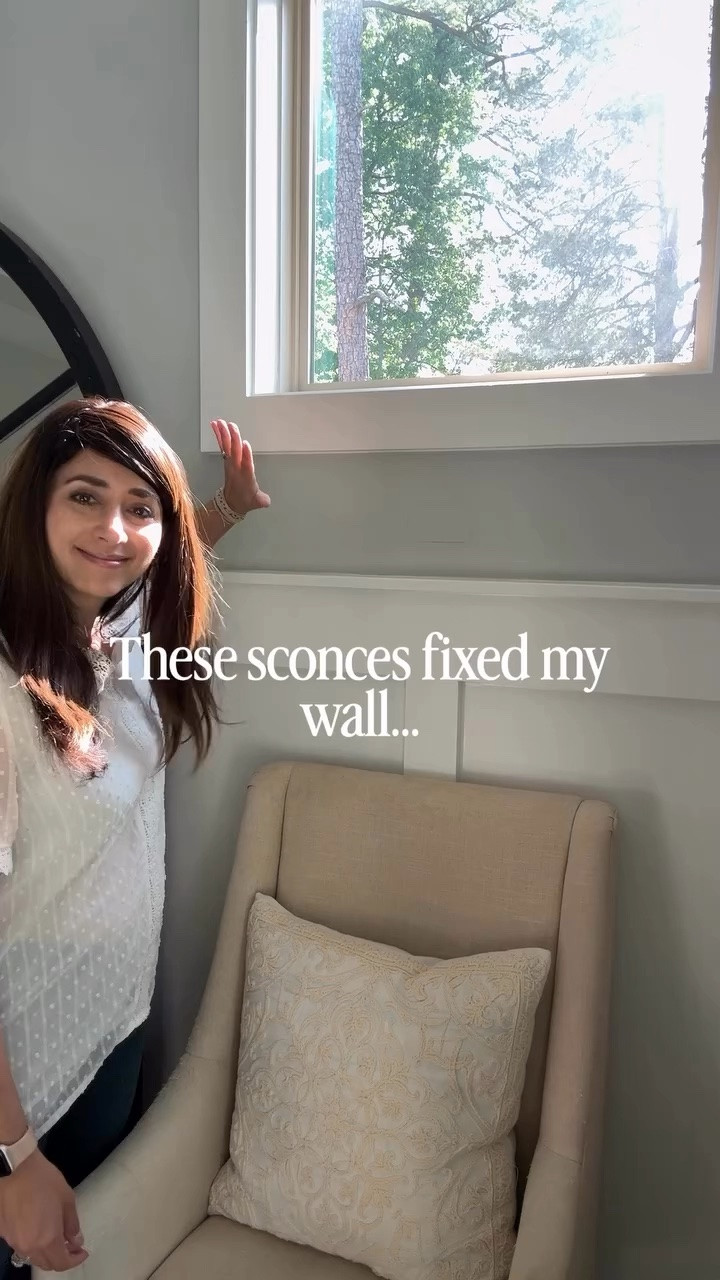 I’ve always loved wall sconces but hiring an electrician was not in the cards. So I absolutely love that I can get rechargeable LED lights for my wall from Amazon. These in particular are peel n stick (although I recommend screwing them in as I found the adhesive was not a permanent solution). 
I love how they balanced out the mirror on my wall and that I can install all by myself. 

You can buy these sconces that come with their own bulbs or choose any hardwired sconce, cut the wires and use an LED rechargeable bulb (linked below). 

#LEDbulbs #rechargeablelights #DIYwallsconces #amazonhomefind

#LTKHome