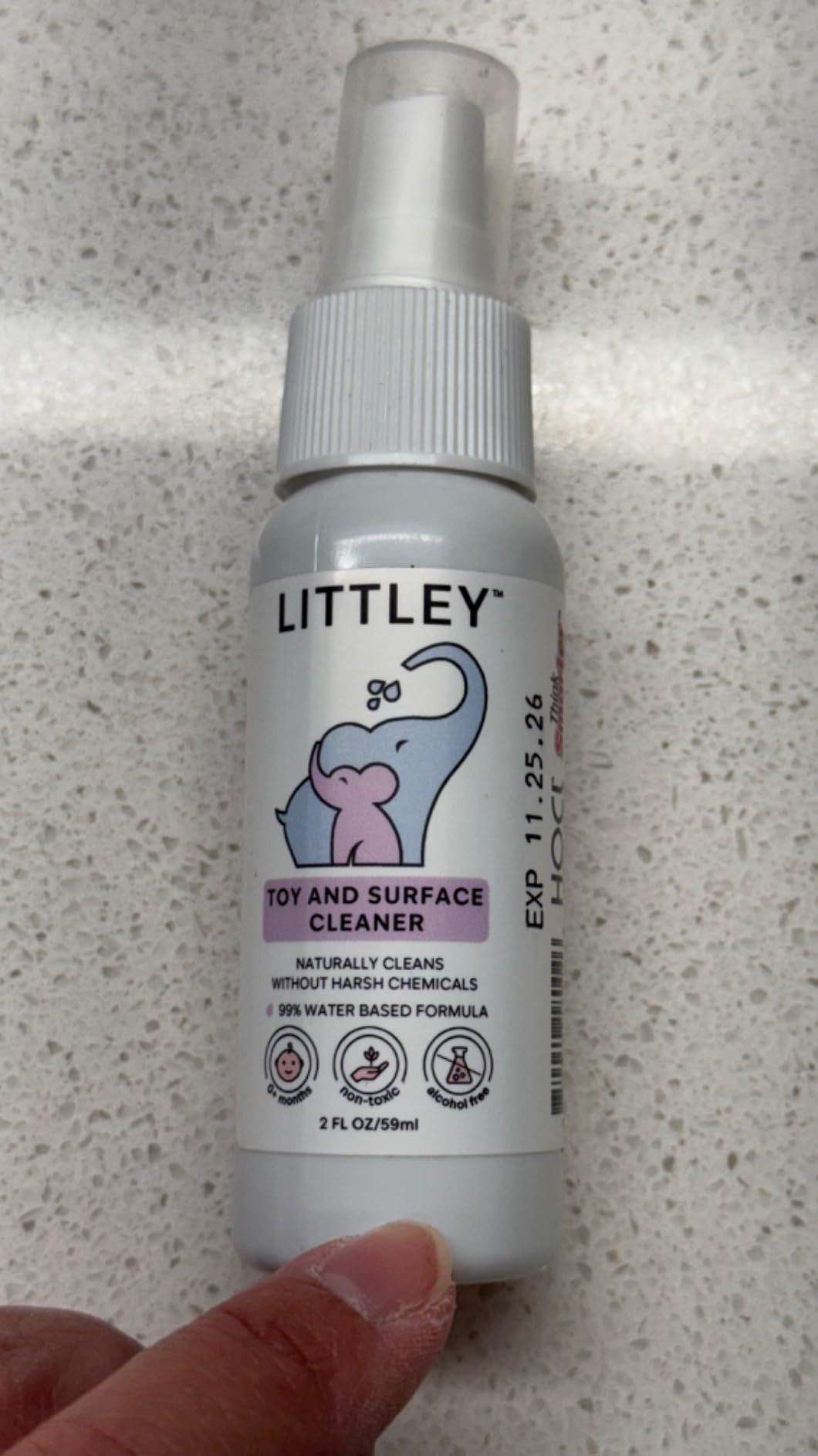 Littley Toy & Surface Cleaner with Hypochlorous Acid, Fragrance-Free, Made Without Ammonia, Bleac... | Amazon (US)