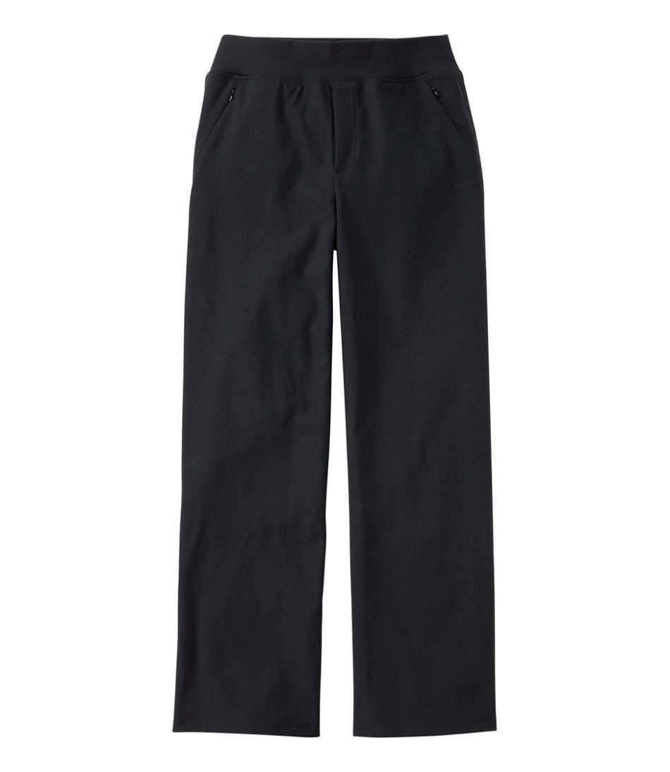 Women's Go-Anywhere Pants, High-Rise Wide-Leg | L.L. Bean