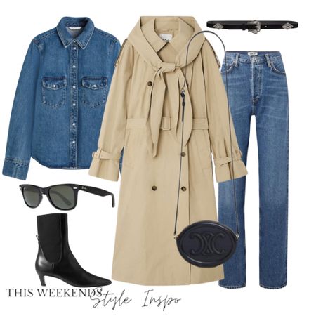 Double denim with the most amazing trench! 

#LTKstyletip