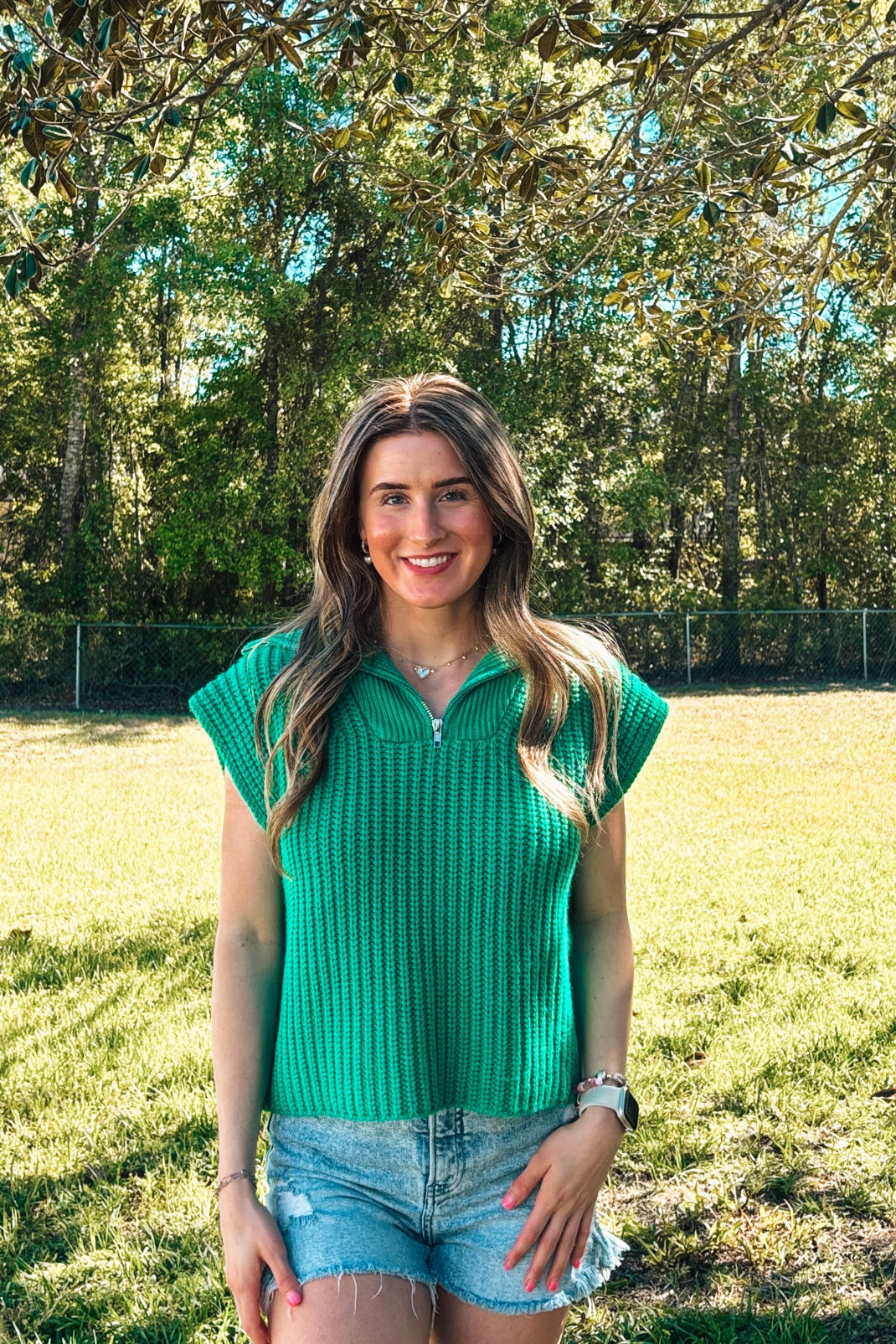 40% OFF MY TOP!!
loving this color for spring!! so cute!! 
hurry while they are in stock and on sale!

sweater | top | spring | summer | attire | sale 