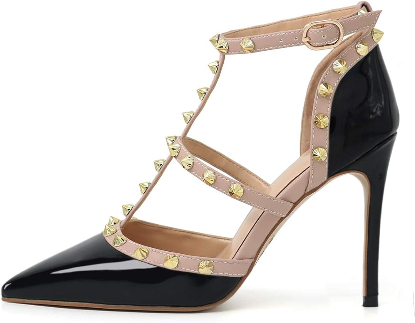 Eithy Women's Slingbacks Mid High Heels Strappy Summer Shoes Pointy Toe Party Daily Wear Evening ... | Amazon (US)