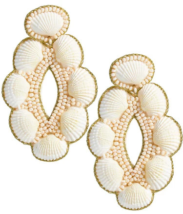 Remi Shell Beaded Earring | Lisi Lerch Inc