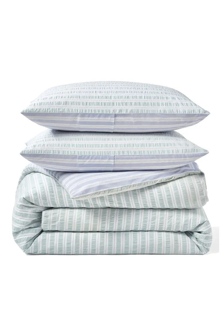 Seersucker Stripe Comforter & Pillow Shams Set | Nordstrom | Nordstrom