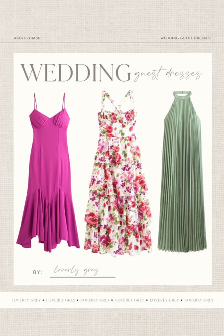 Abercrombie has such good wedding guest dress options! Love these for the summer! 😍 Use my code AFLOVERLY for an extra 15% off these dresses! 

Loverly Grey, Abercrombie sale, wedding guest dress 

#LTKSaleAlert #LTKWedding #LTKSeasonal