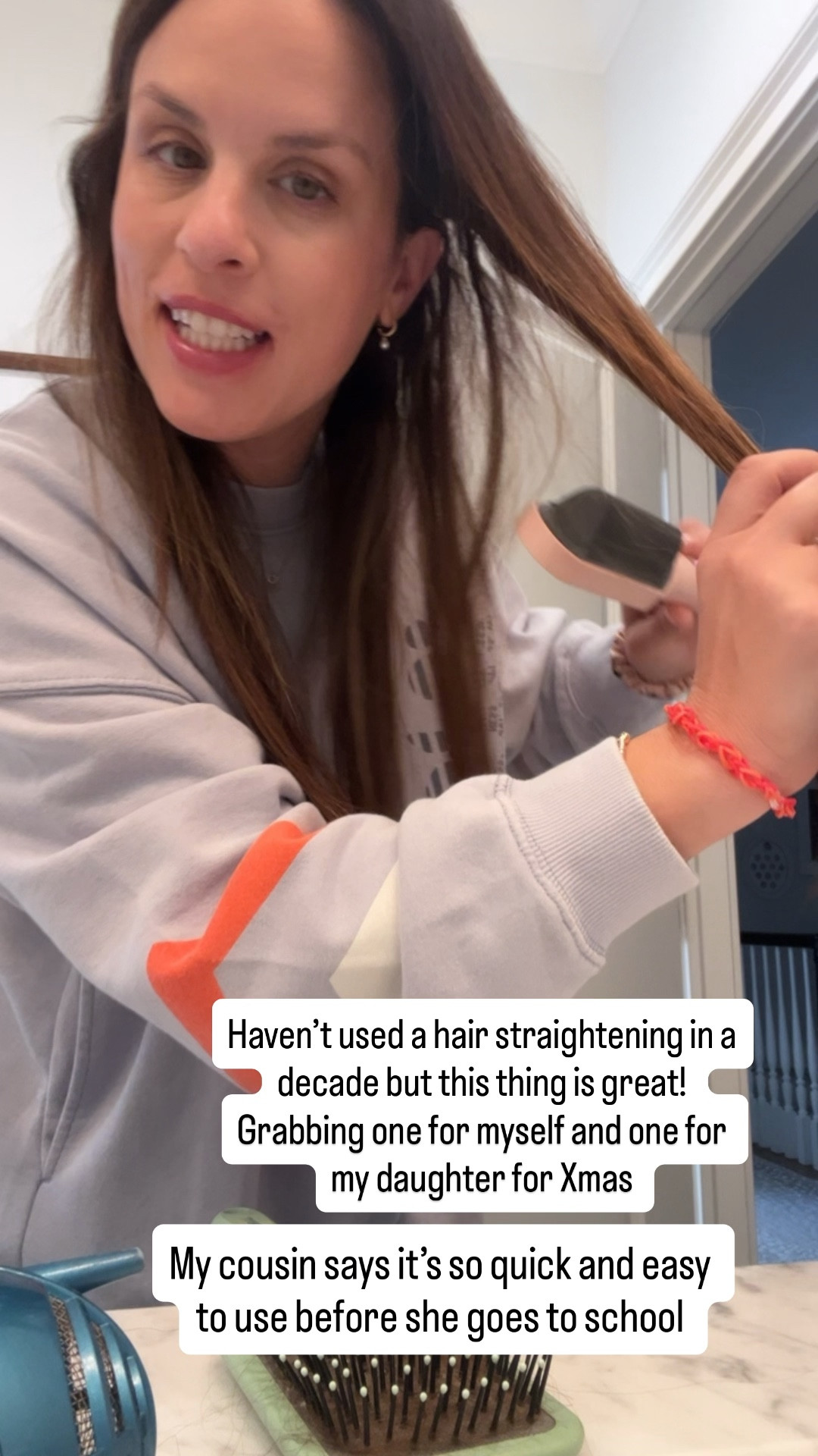 This is great!!! Perfect gift for tween/teen or yourself🤗🤗🤗 #hairtools #hairstraightner #ltkbeauty 

#LTKFindsUnder50 #LTKgrwm #LTKGiftGuide