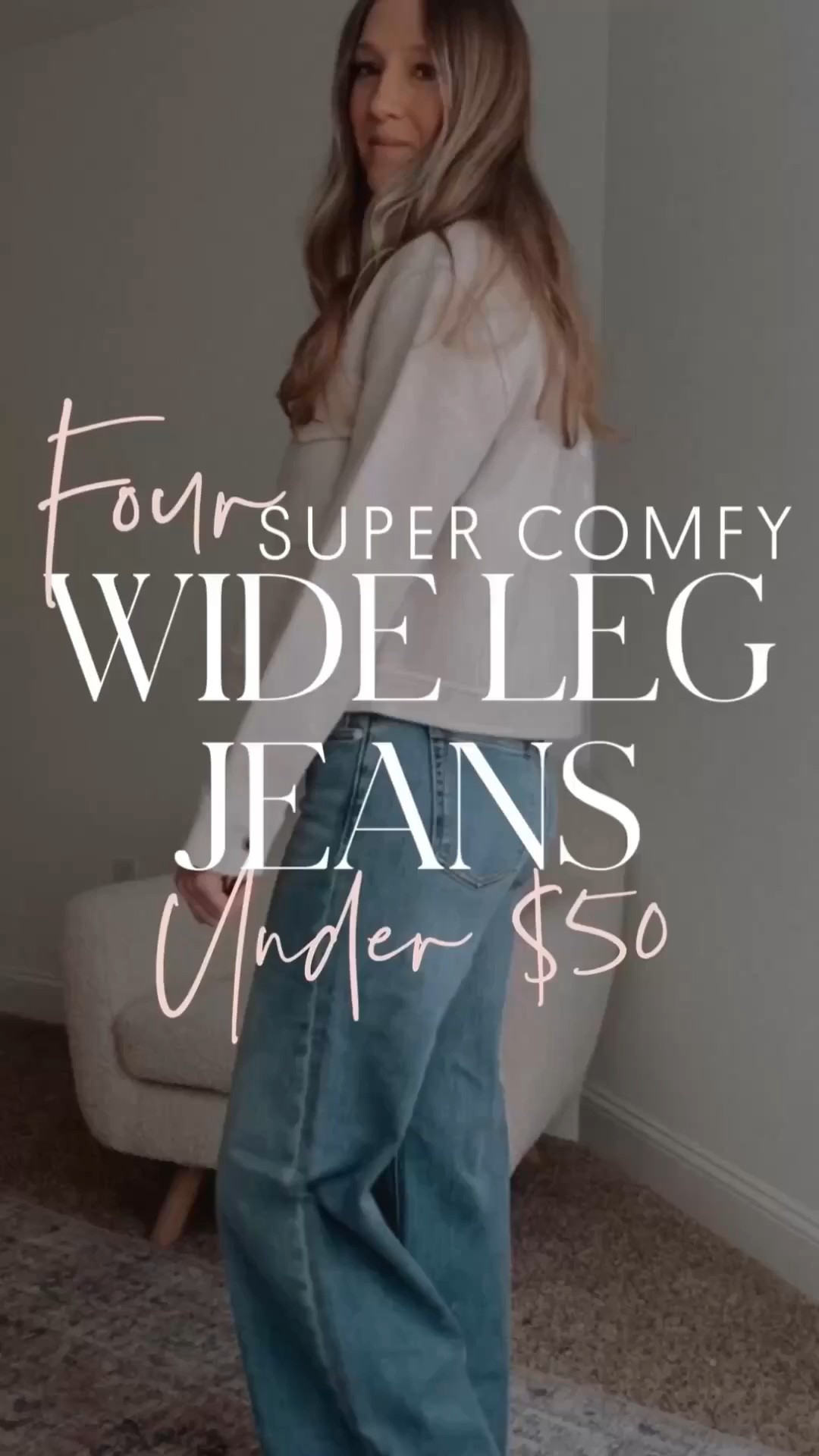 My most favorite pairs of jeans… under $50! These wide leg denim jeans are great with a sweater, cardigan, or tee. Great staple for your spring outfit and great for curves!

Sunsets and Stilettos, workwear, wide leg denim

#LTKFindsUnder50 #LTKWorkwear #LTKOver40