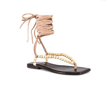 The perfect sandals for spring break! Lace up sandals, spring shoe trends 

#LTKFind #LTKshoecrush #LTKtravel