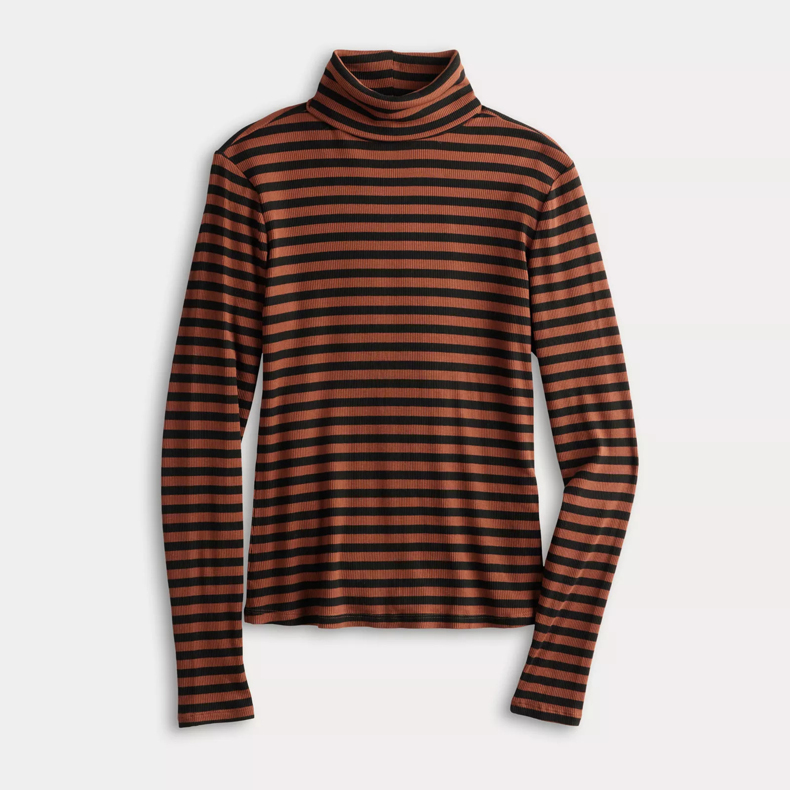 Women's Sonoma Goods For Life® Ribbed Long Sleeve Turtleneck | Kohl's