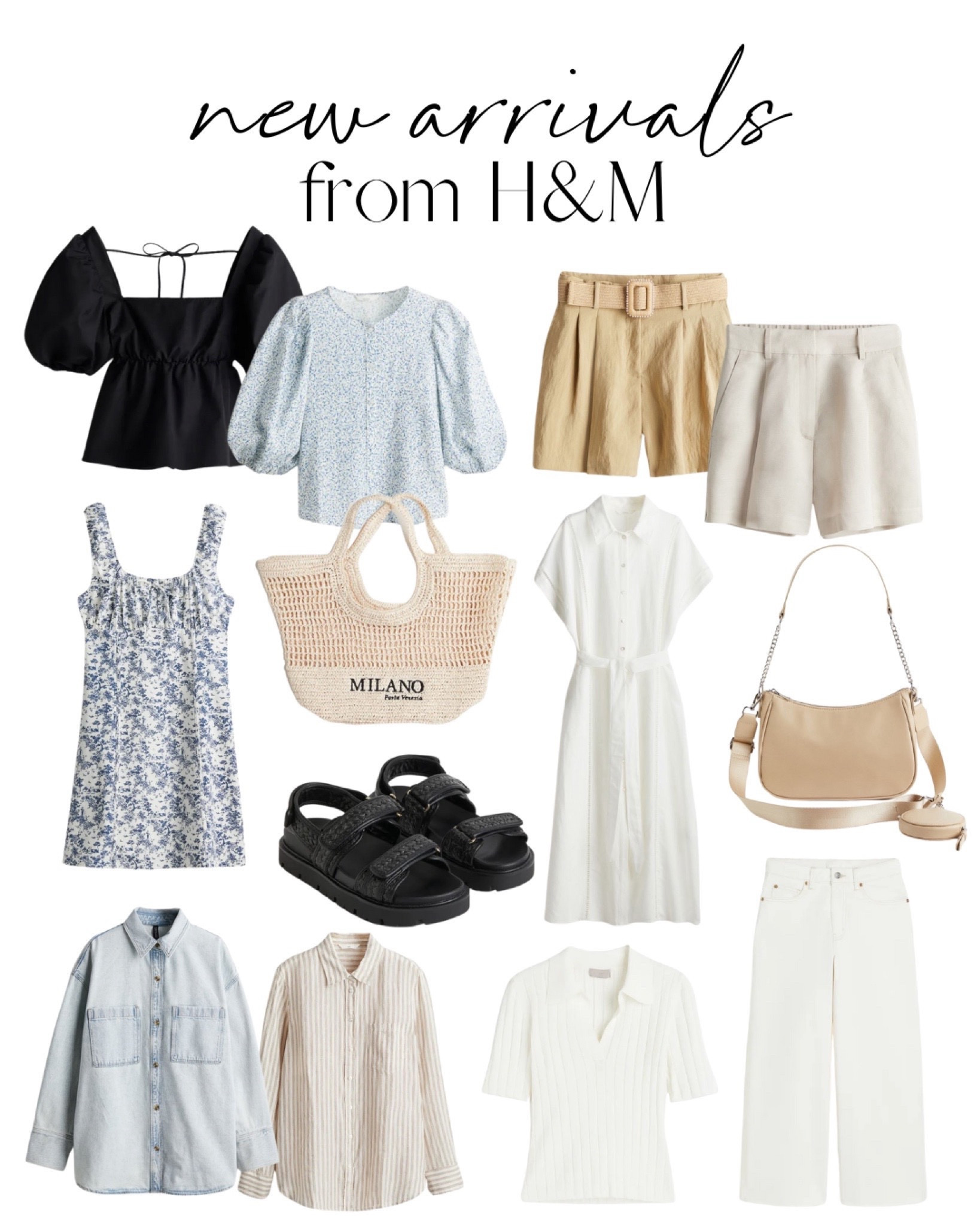 new arrivals from h&m 🫶🏻

fashion, casual fashion, spring outfits, sandals, sundress, summer dress, spring dress, spring break outfits, shorts, tote bag 

#LTKtravel #LTKstyletip #LTKSeasonal