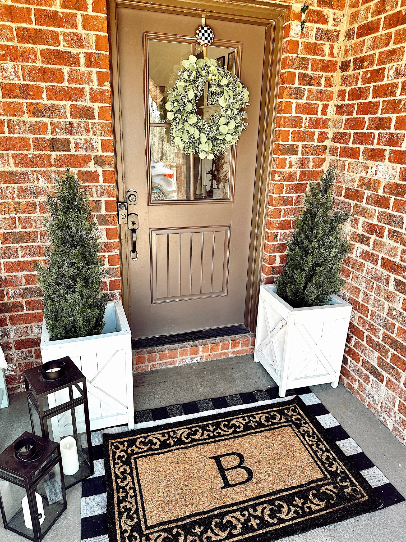 Walmart wreath // @walmart // Walmart must have // Front porch decor // Front porch refresh // Outdoor decor // Winter refresh // faux outdoor winter plants // Home decor // Patio // Entryway // Front door // #competition // #LTKfind

#LTKhome #LTKFind #LTKSeasonal