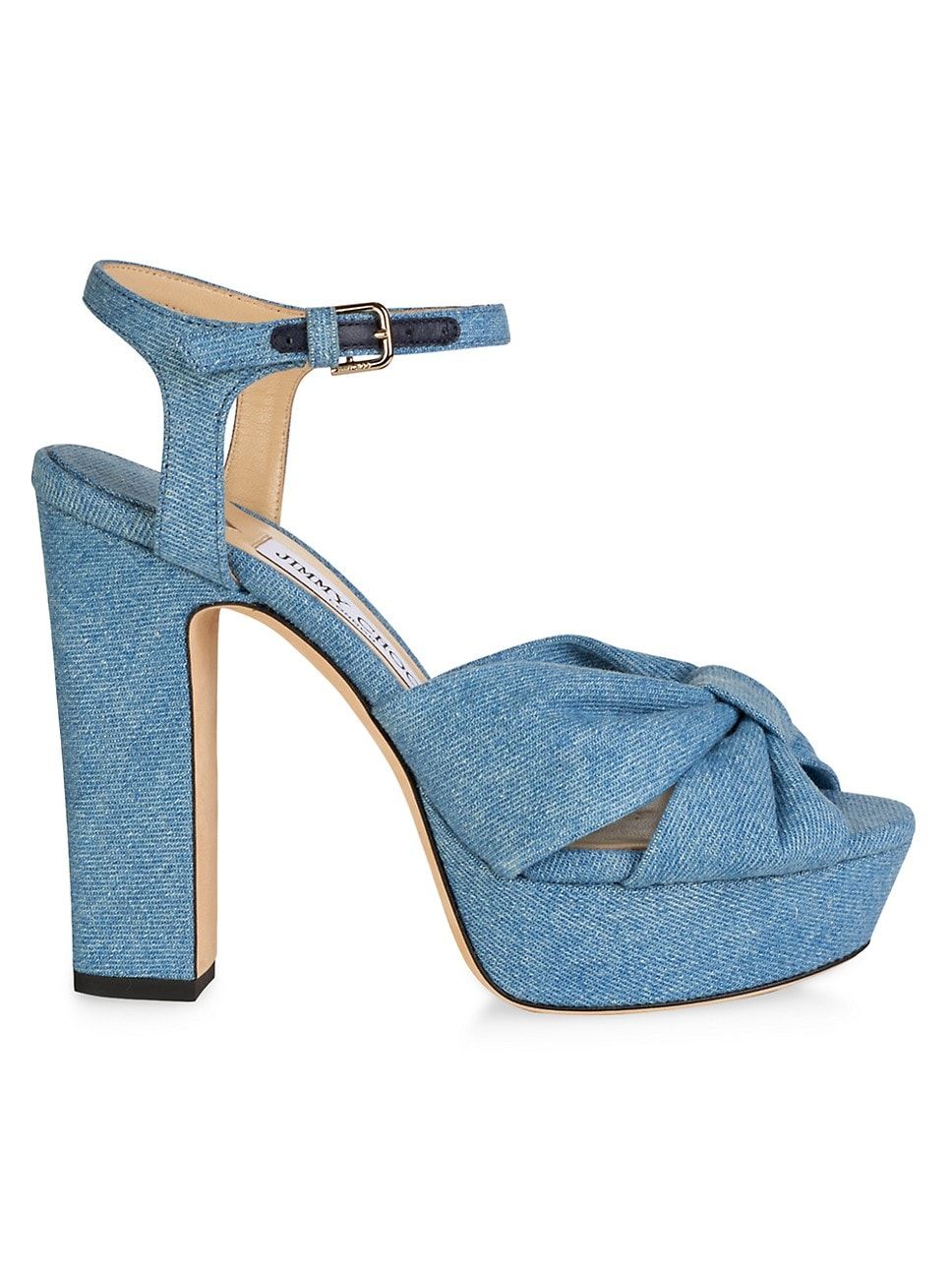 Heloise 120MM Denim Platform Sandals | Saks Fifth Avenue