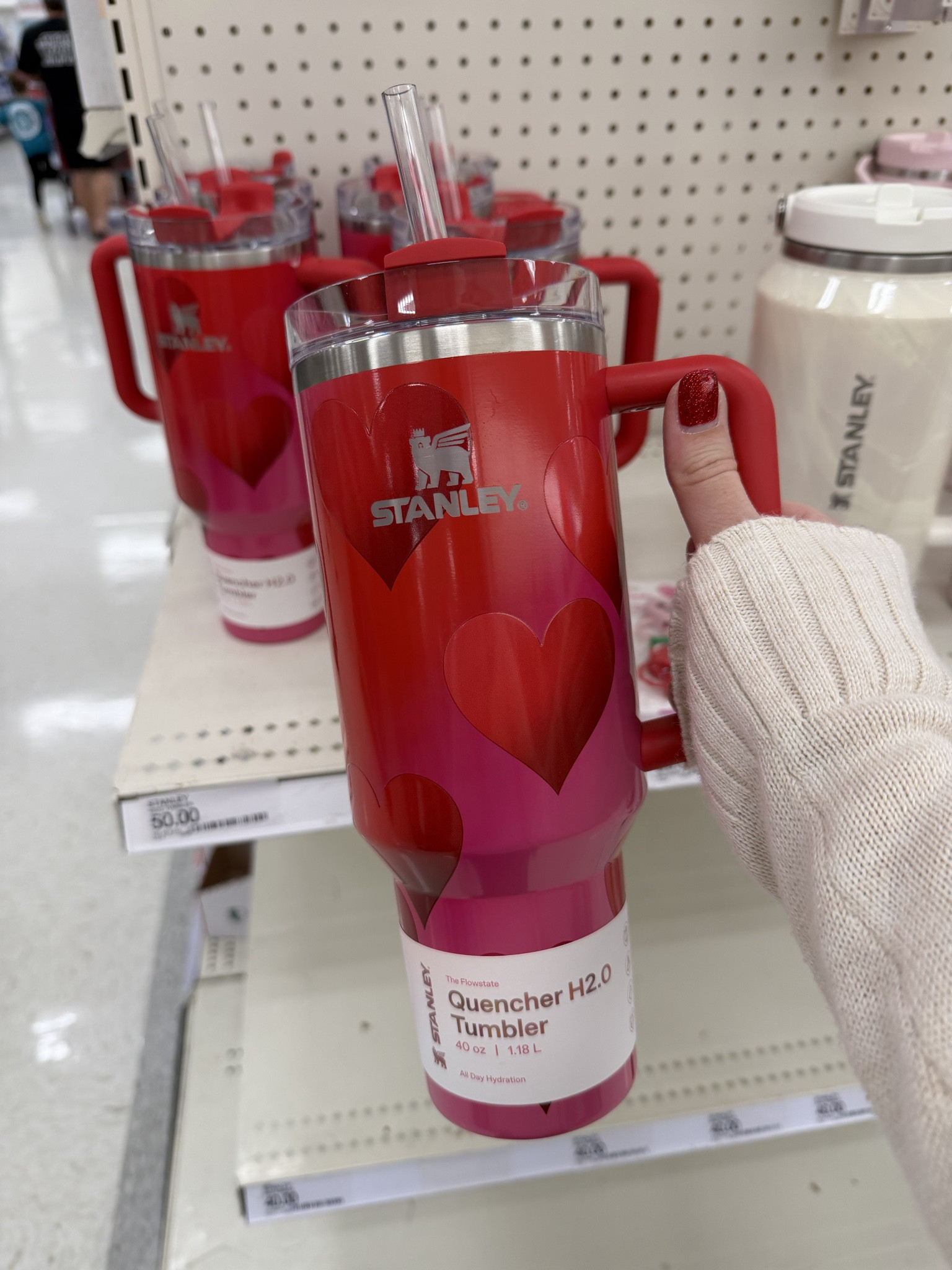 Soft girl Valentine energy activated!

The Stanley Valentine’s Day Collection at Target is officially out. These limited-edition Stanley tumblers come in three heart gradient designs — Rouge Heart Gradient, Frost Heart Gradient, and Powder Pink Heart Gradient — and the Frost (white) Heart Gradient is hands down my favorite. 

Perfect for Valentine’s Day gifting, Galentine’s Day, or just romanticizing your everyday life.



#LTKFindsUnder50 #LTKTravel #LTKSeasonal