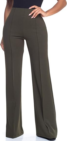 Cemi Ceri Women's High Waist Dress Pants | Amazon (US)
