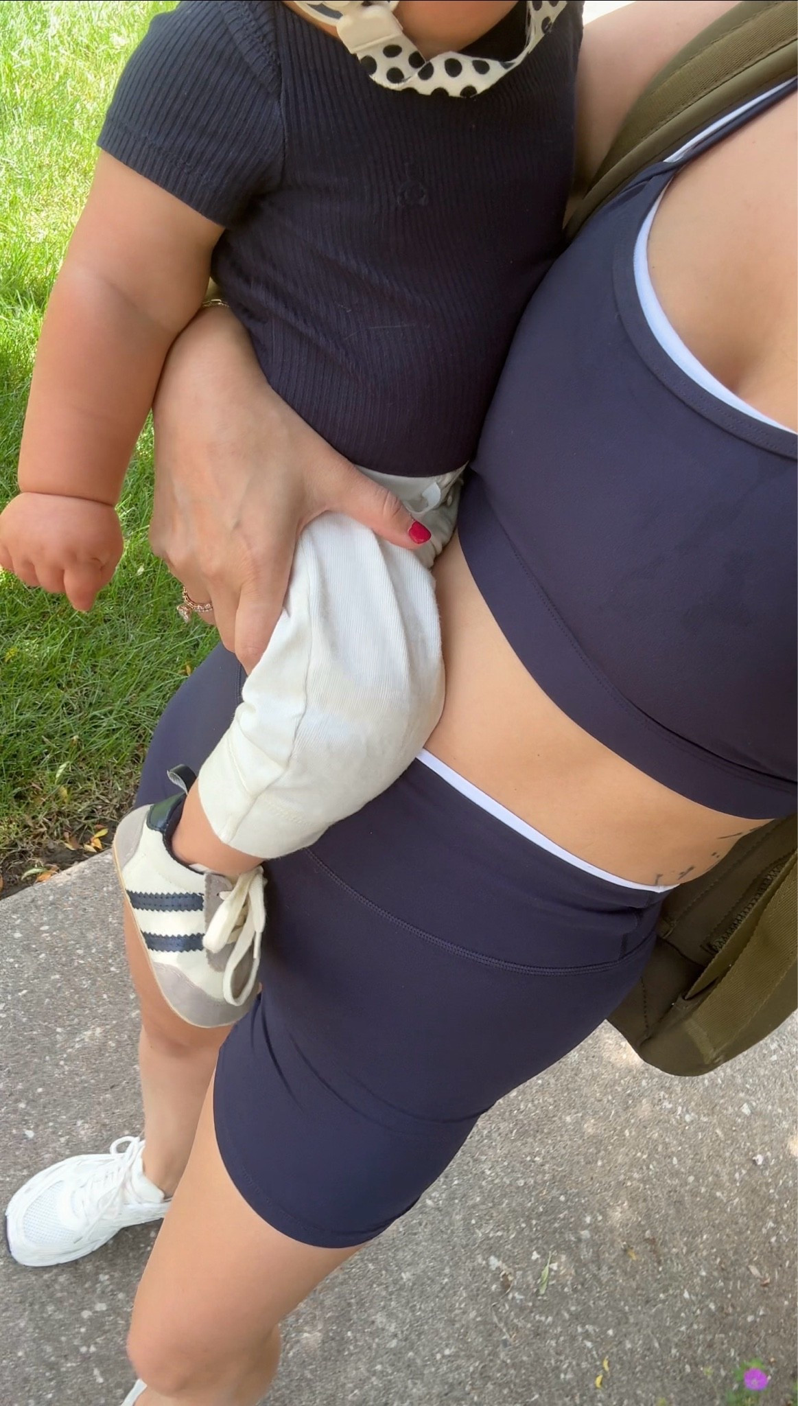 Mommy and me outfit today! Loves these little sneakers and this workout set is so so good! Mommy and me, baby outfit, baby boy fashion, toddler boy fashion !

#LTKBaby #LTKKids #LTKmomlife
