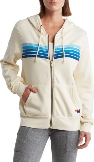 5-Stripe Zip Hoodie | Nordstrom