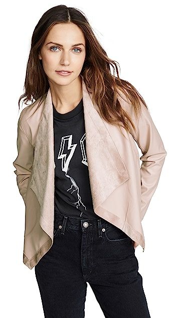 Teagan Reversible Drape Front Jacket | Shopbop