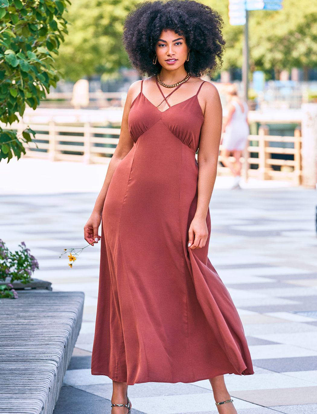 Strappy Maxi Dress | Eloquii