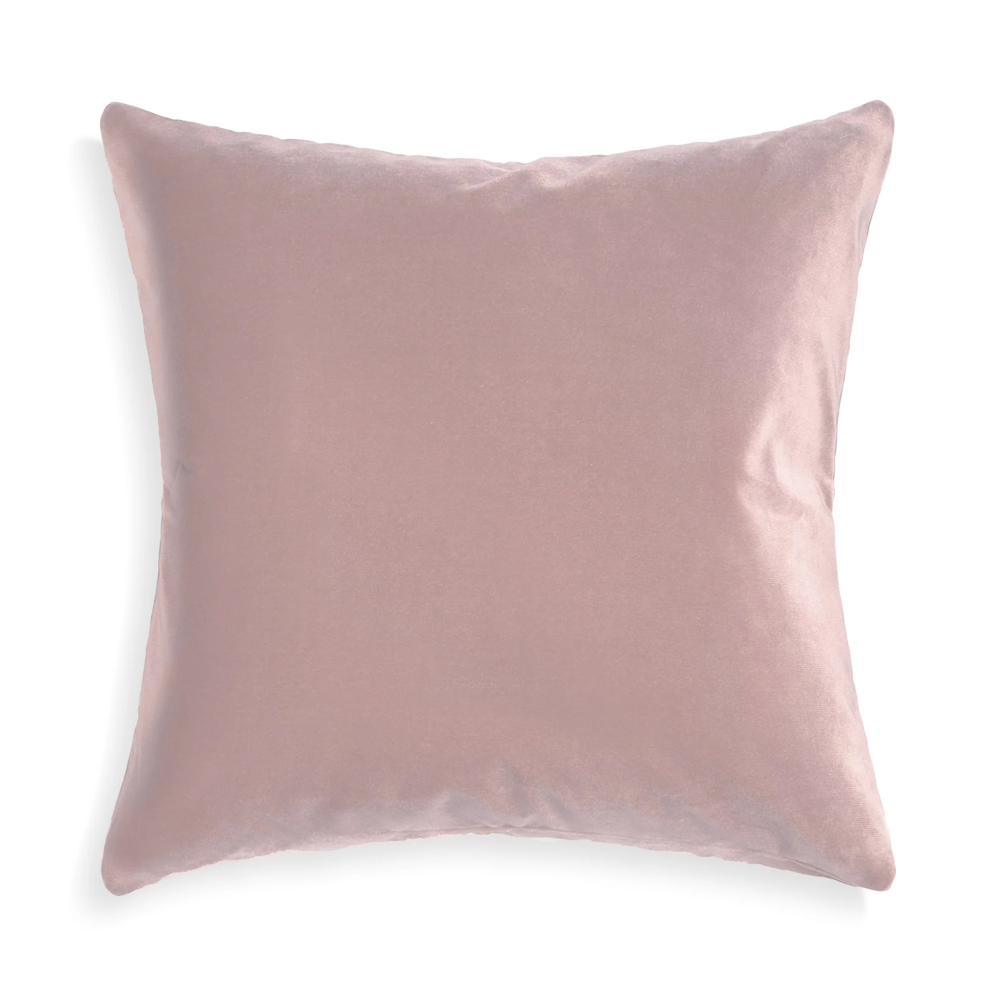 Custom Light Pink Velvet Pillow | Pepper