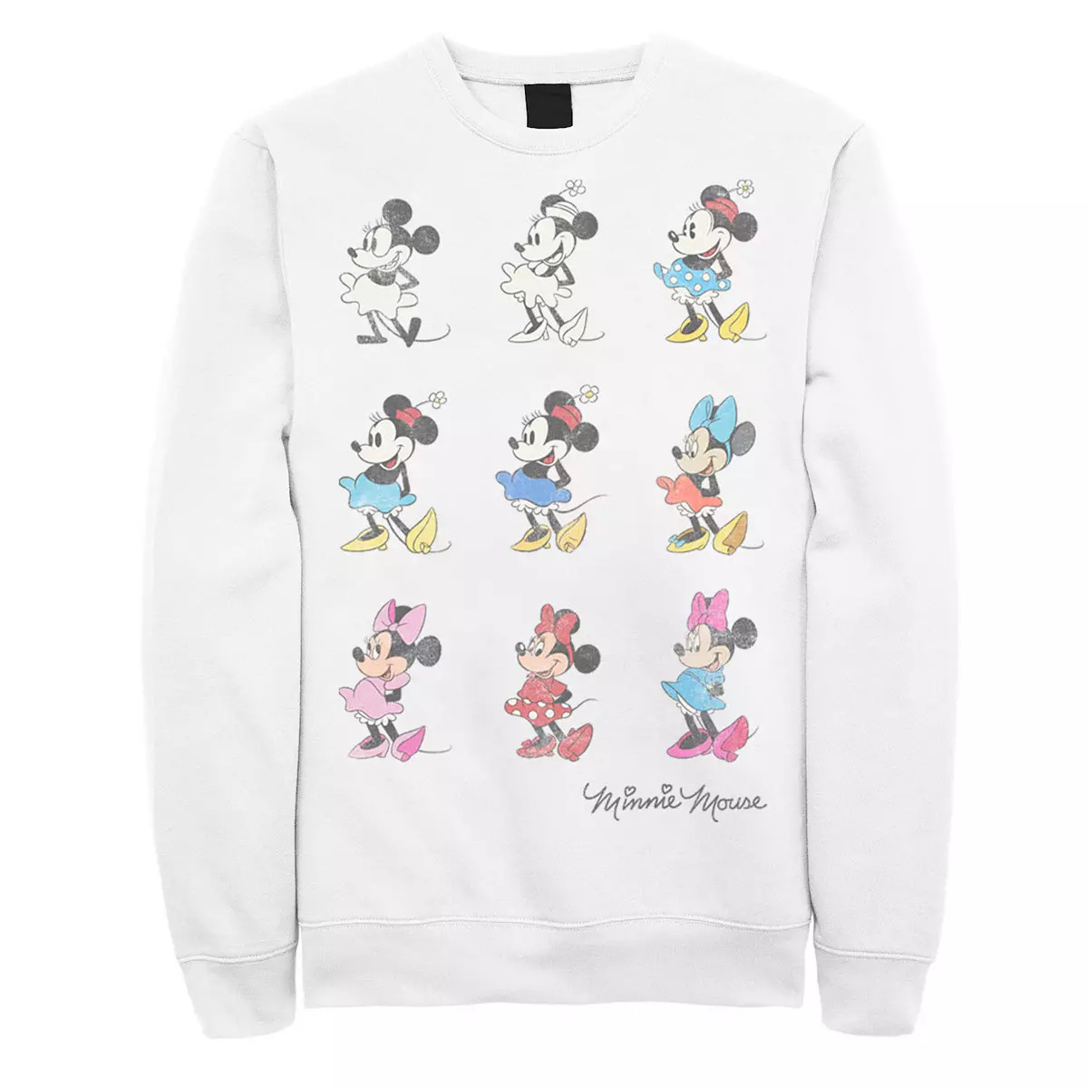 Men's Disney Mickey & Friends Minnie Mouse Through The Years Sweatshirt | Kohl's