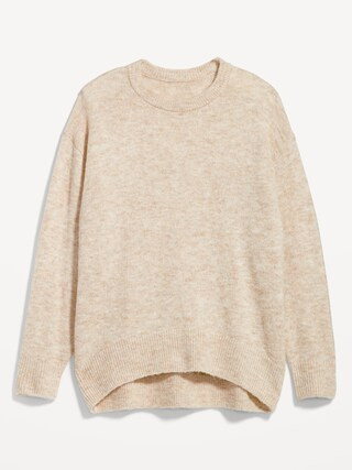 Crew-Neck Tunic Sweater for Women | Old Navy (US)