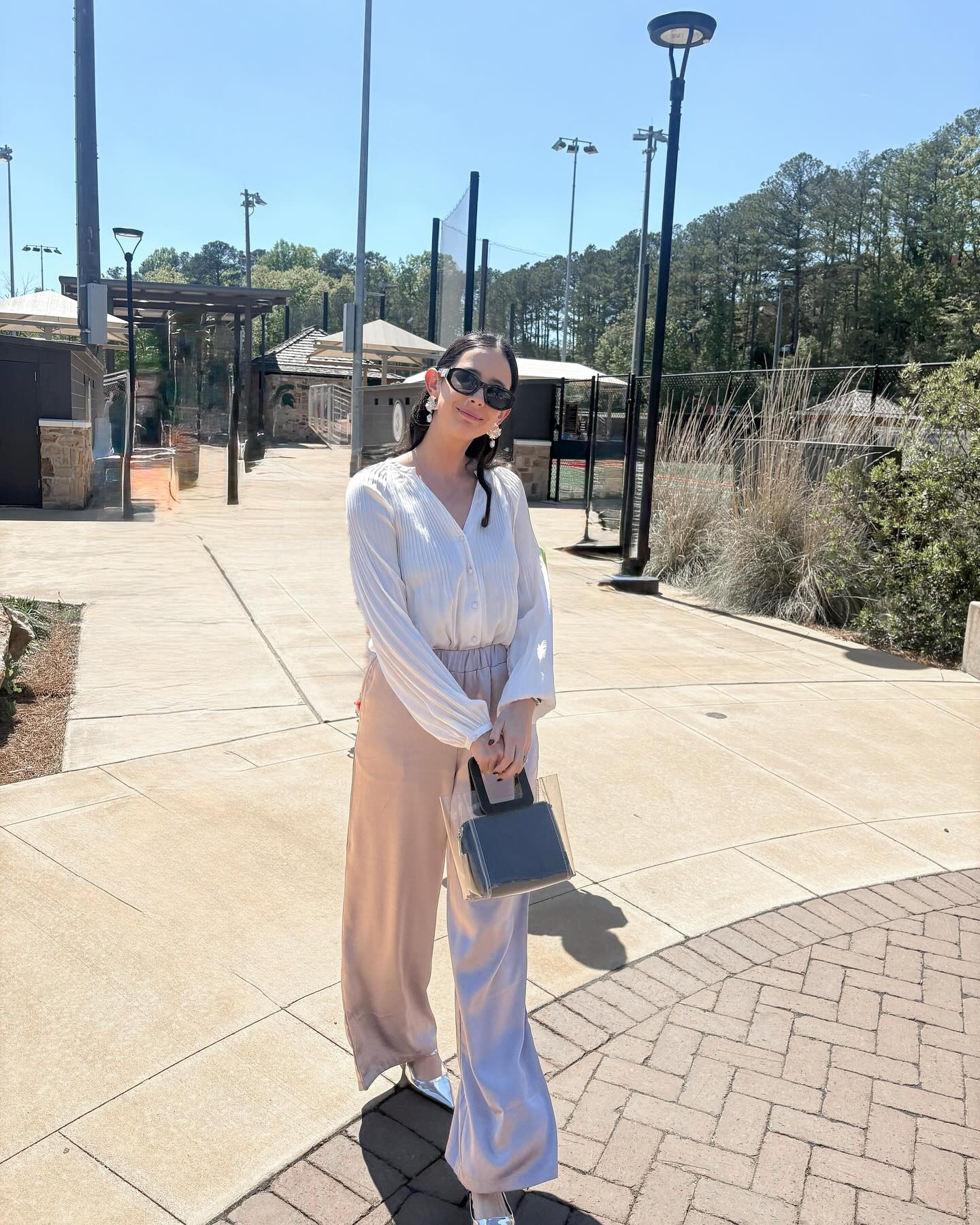 Ballpark chic
Satin on satin! Check out my picks here