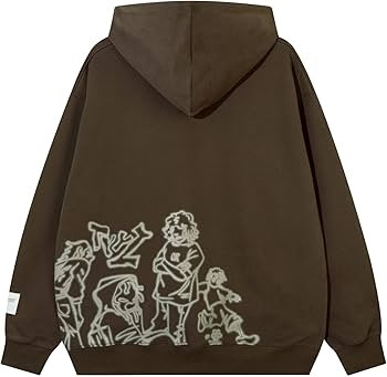 Vamtac Mens Graphic Hoodies Y2k Cute Hoodie Oversized Fashion Streetwear Casual Hooded Sweatshirt... | Amazon (US)