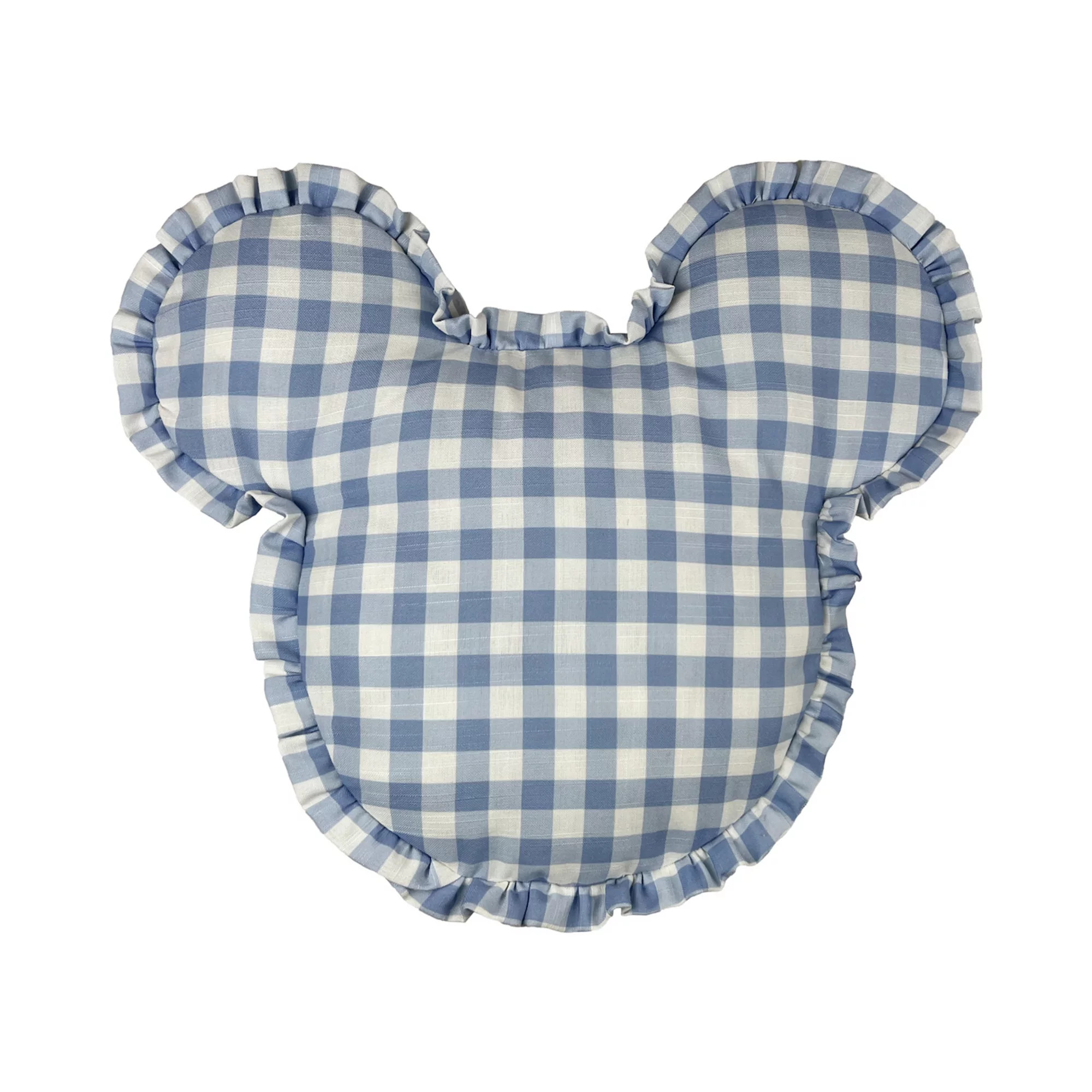 Celebrate Together Spring Disney Shaped Mickey Gingham Pillow | Kohl's