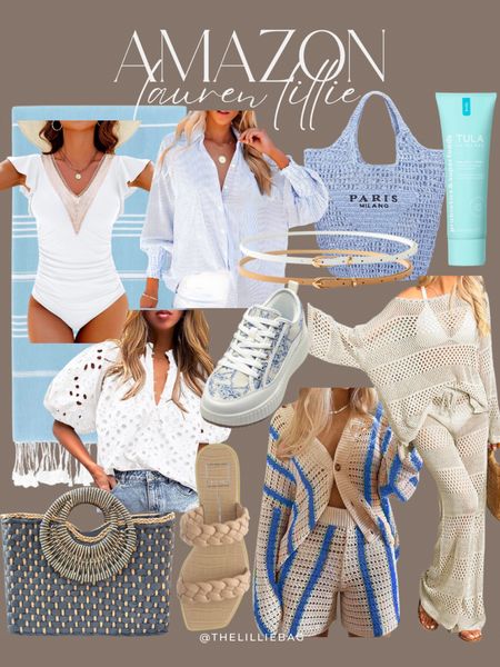 These AMAZON finds..!😍 

Summer outfit. One piece swimsuit. Cover ups. Matching sets. Vacation outfit. Beach towel. 

#LTKFindsUnder100 #LTKStyleTip #LTKFindsUnder50