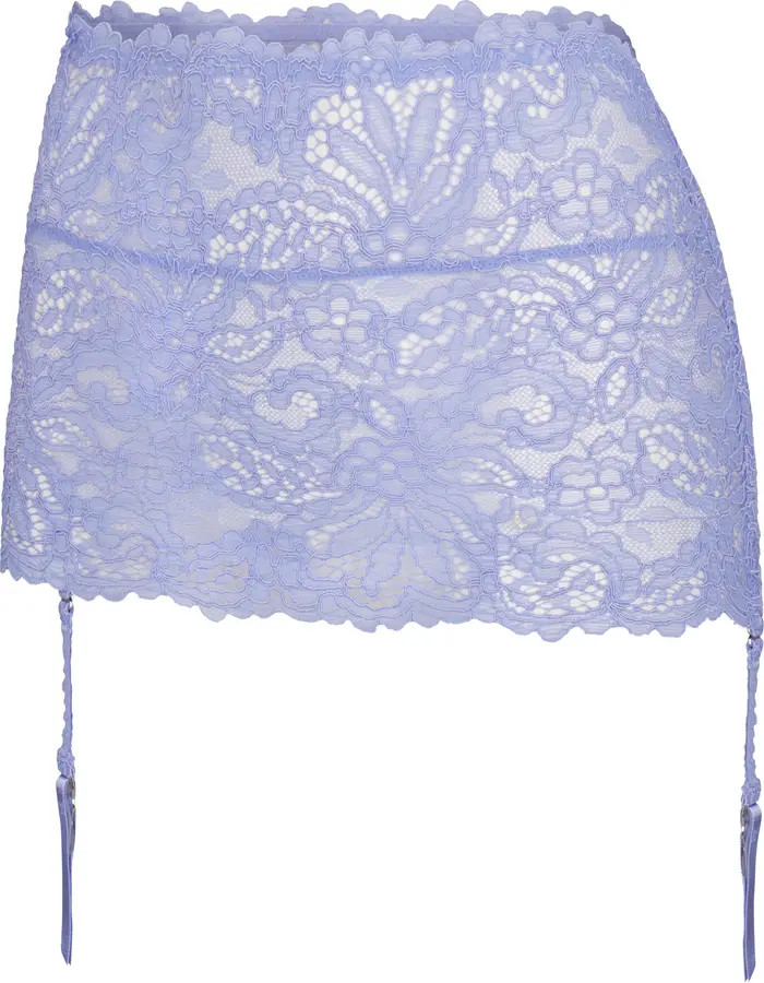 Romantic Corded Lace Garter Skirt | Nordstrom