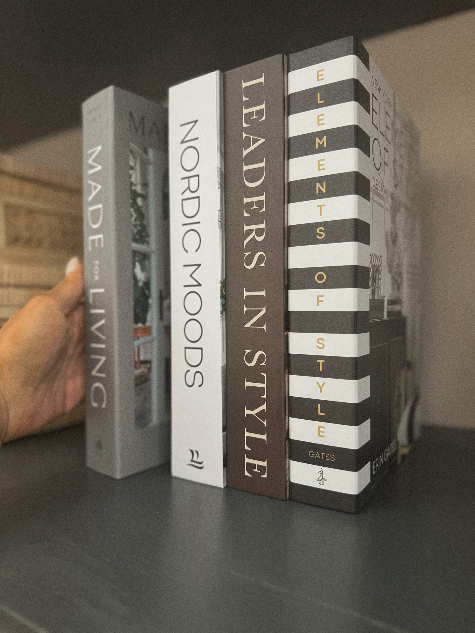 OBSESSED w/ these faux books from Amazon! I started playing around w/ my shelves & I think these are so great to fill some space w/out spending a ton on books! 🤎🙌🏽📚

Cozy home / Amazon / neutrals / coffee table books / decor / under $30 / Holley Gabrielle 

#LTKFindsUnder50 #LTKHome #LTKStyleTip