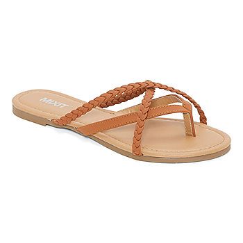 Mixit Womens Strappy Braided Flip-Flops | JCPenney