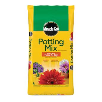 Miracle-Gro All Purpose 50-Quart All-purpose Potting Soil Mix | Lowe's