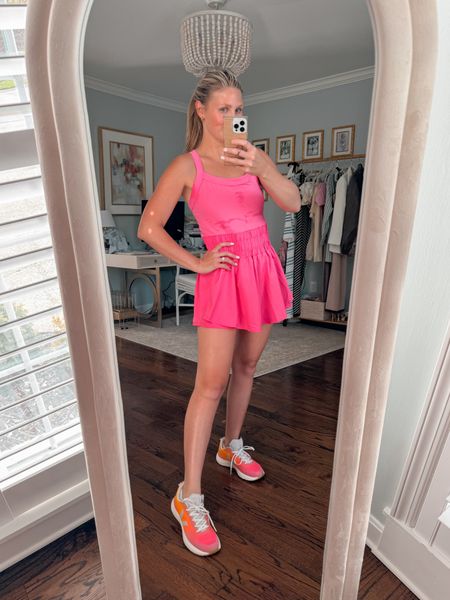 Amazon got shot romper dupe is one of my favorite finds! Have this one in 4 colors and actually workout in them. They're also cute for a casual look with a jacket or sweater  

#LTKActive #LTKfindsunder50 #LTKfitness