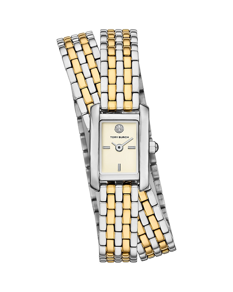 Tory Burch The Mini Eleanor Double Wrap Watch, 17mm x 25mm | Bloomingdale's (US)