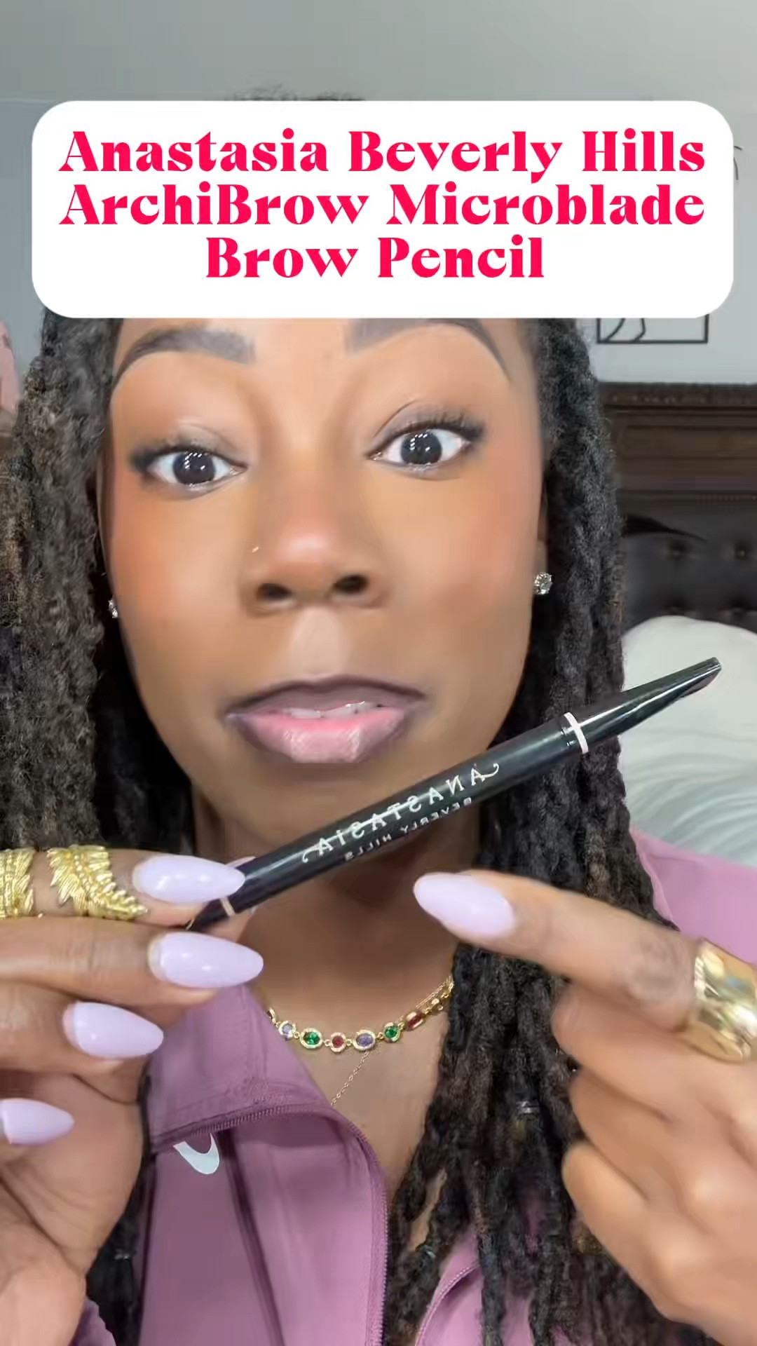If you’re going for natural, hair-like brows, this is the one ✍🏽 The Anastasia Beverly Hills ArchiBrow Microblade Eyebrow Pencil gives you precise, fine strokes that mimic real brow hairs for a clean, defined look.

The ultra-slim tip makes it easy to fill in sparse areas without overdoing it, and the spoolie blends everything out for a soft, natural finish. Perfect for everyday brows or a more sculpted look.

#anastasiabeverlyhills #archibrow #browpencil #eyebrowtutorial #naturalbrows #definedbrows #microbladeeffect #browroutine #makeupessentials #beautyfinds #sephorafinds #browgoals 

#LTKselfcare #LTKBeauty