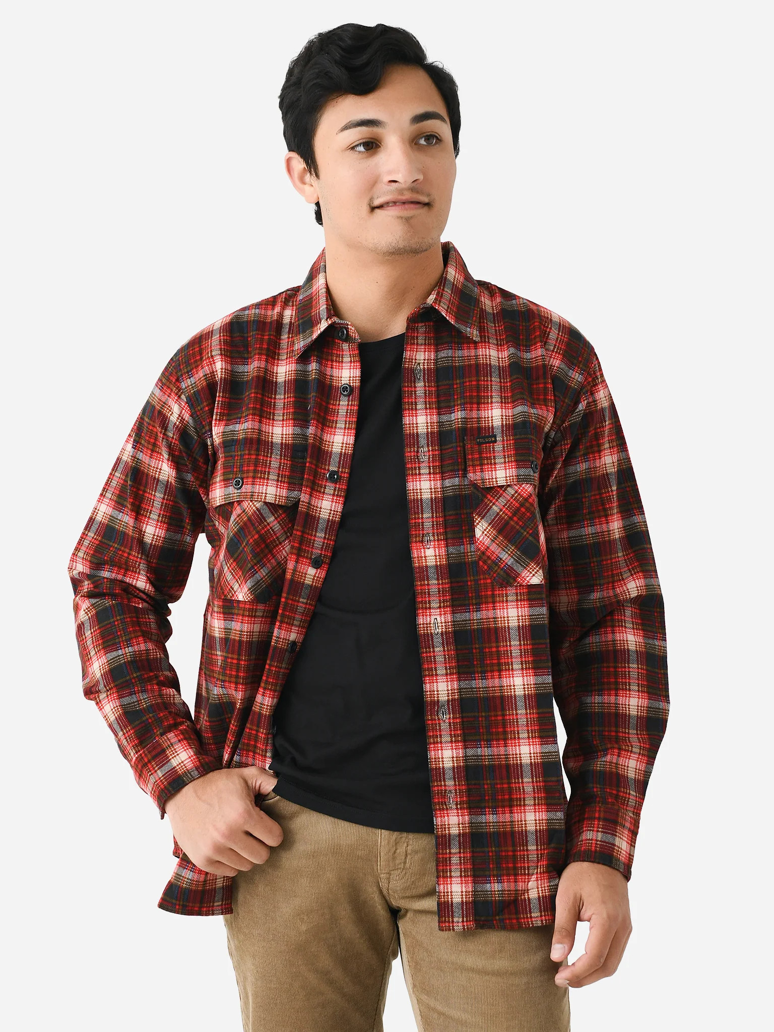 FILSON
                      
                     Men's Field Flannel Shirt | Saint Bernard