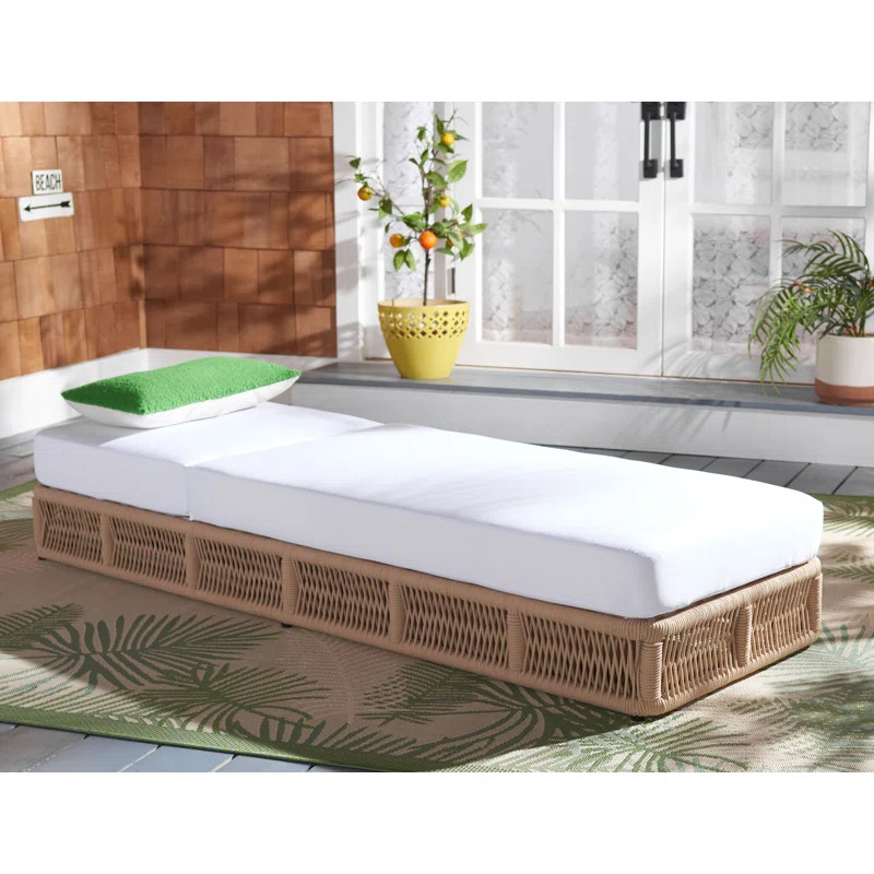 Langley Outdoor Rope Chaise Lounge | Wayfair North America