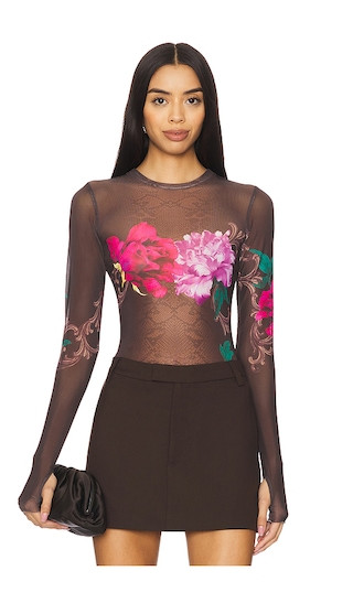 Kaylee Top in Snake Floral | Revolve Clothing (Global)