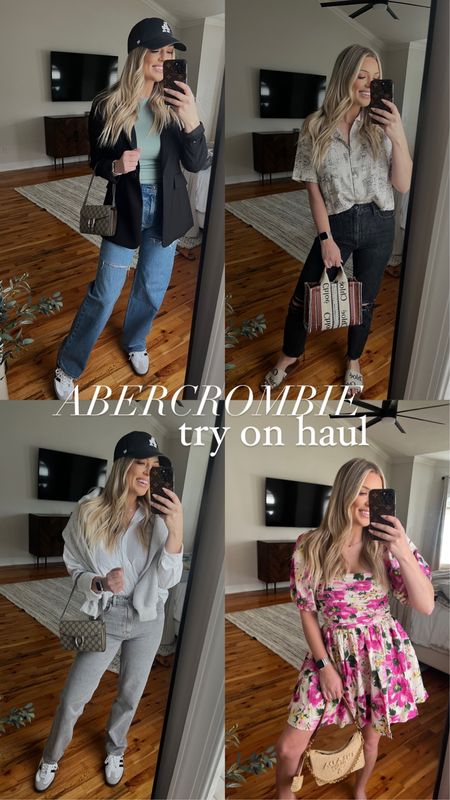 Abercrombie haul & 15% off!! 
Wearing a small / size 2/4 

#LTKfindsunder100 #LTKfindsunder50 #LTKstyletip